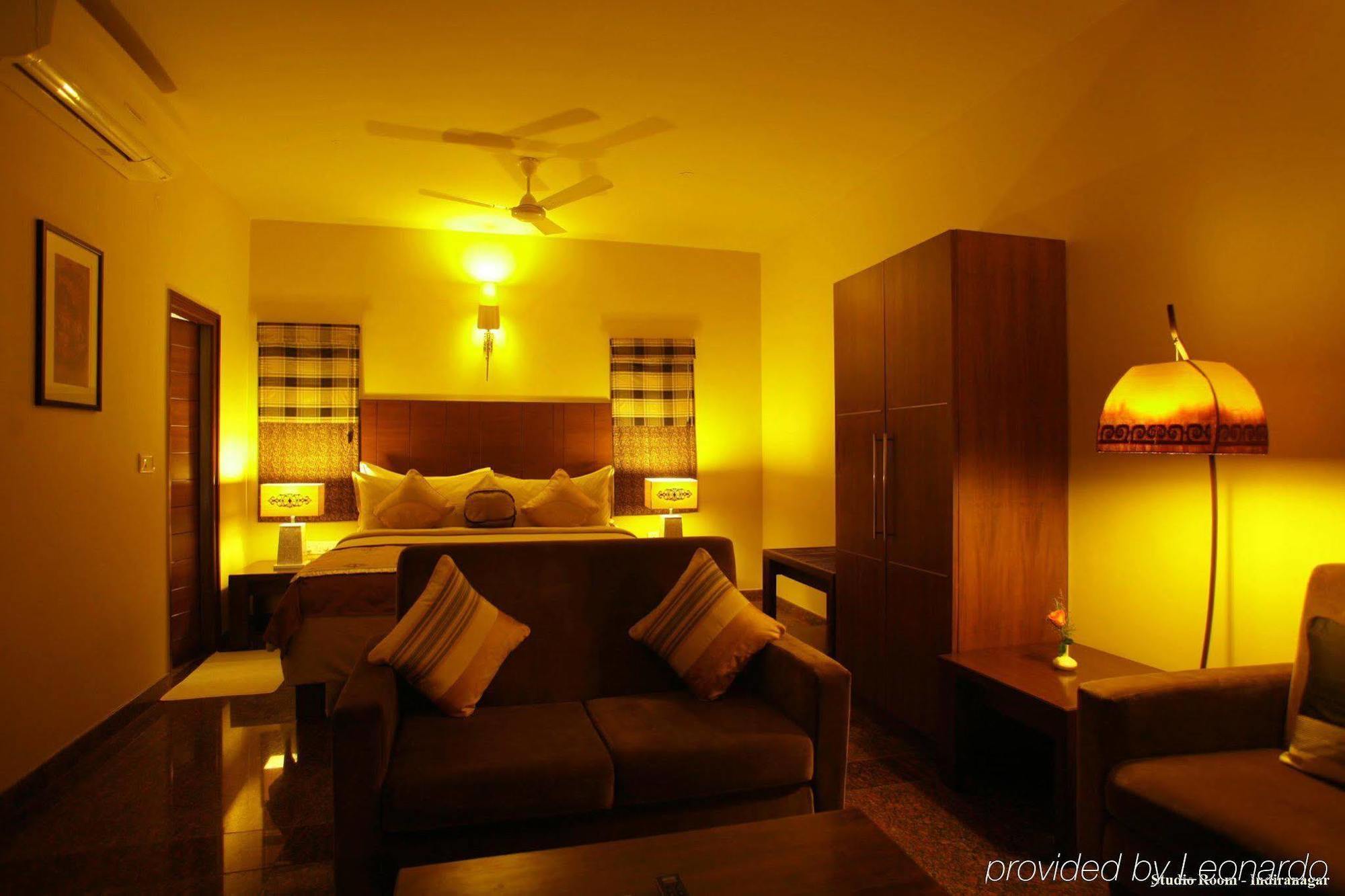 Justa Indiranagar Aparthotel Bengaluru Szoba fotó